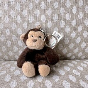 KellyToy Monkey keychain. Monty Jr